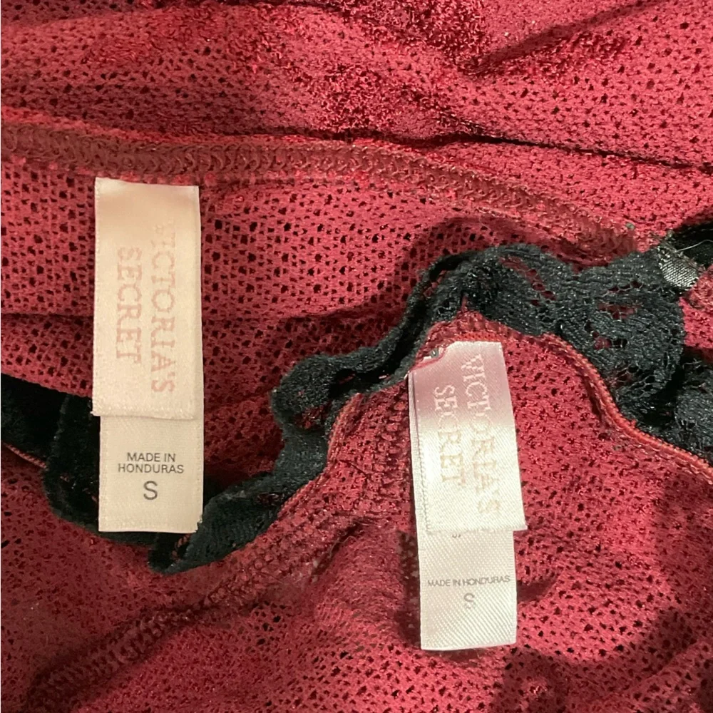 NEW Y2K Victorias Secret Lace Burnout Cami & Panty Set 2003